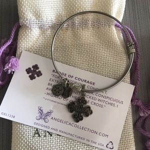 Badge of courage charm bracelet